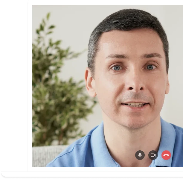 Онлайн консультация пациента с психологом